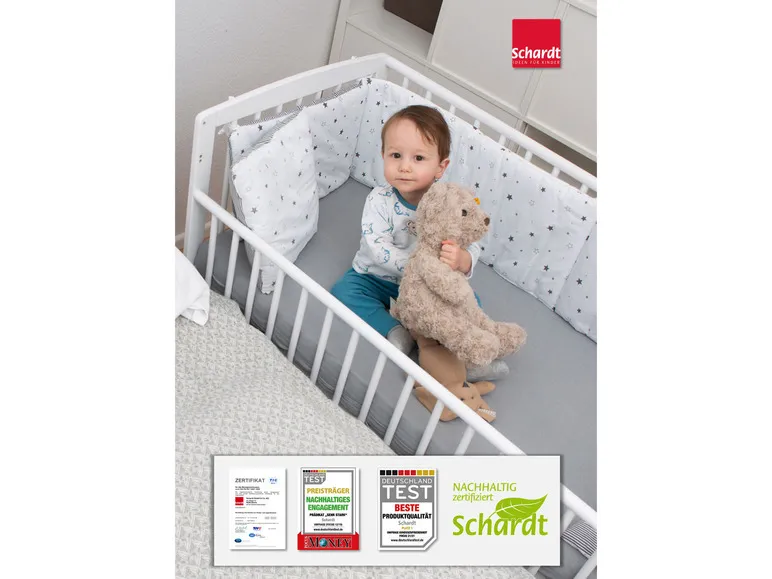 Gitter-Beistellbett »Micky Plus« für Boxspringbetten