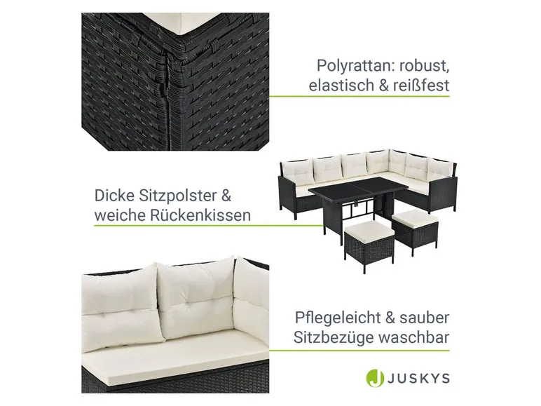 Gartenlounge »Manacor«, 4-teilig