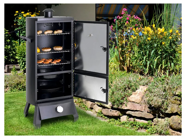 Gas-Räucherofen »Lockport«, mit 3 Edelstahl Grillroste