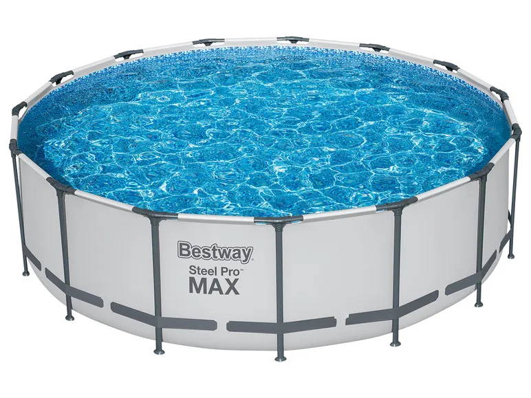 Steel Pro MAX™ Frame Pool Komplett-Set mit Filterpumpe Ø 457 x 122 cm