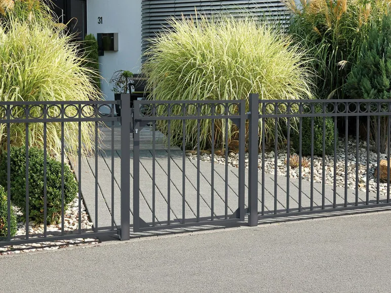 Zaun-Grundset Circle, zum Einbetonieren