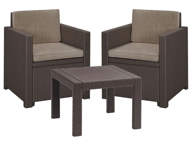 Balkonset »Victoria«, 3-teilig, braun