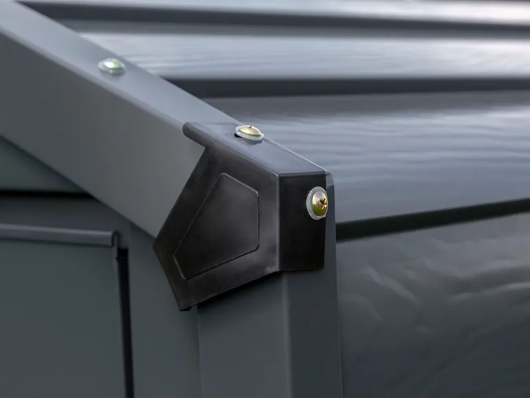 Spacemaker USA Metallgerätehaus, mit Rückwand, auch freistehend nutzbar, mit Flügeltür