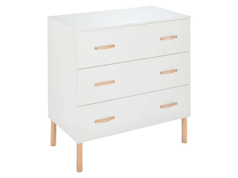 Wickelkommode »Melody«, Griffe in Lederoptik