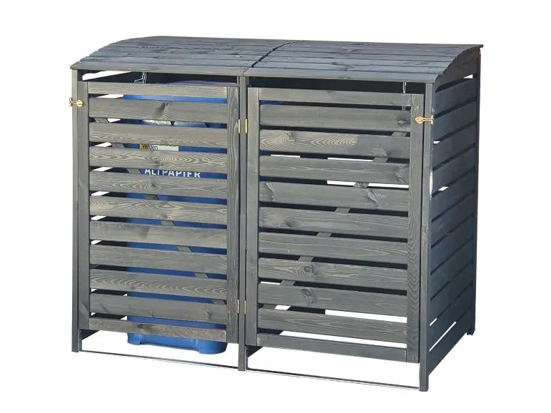 Mülltonnenbox »Vario III«, zur Verkleidung von Mülltonnen, Kiefernholz