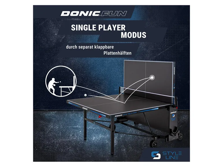 Tischtennis-Set Style 1000 Outdoor, inkl. Zubehör