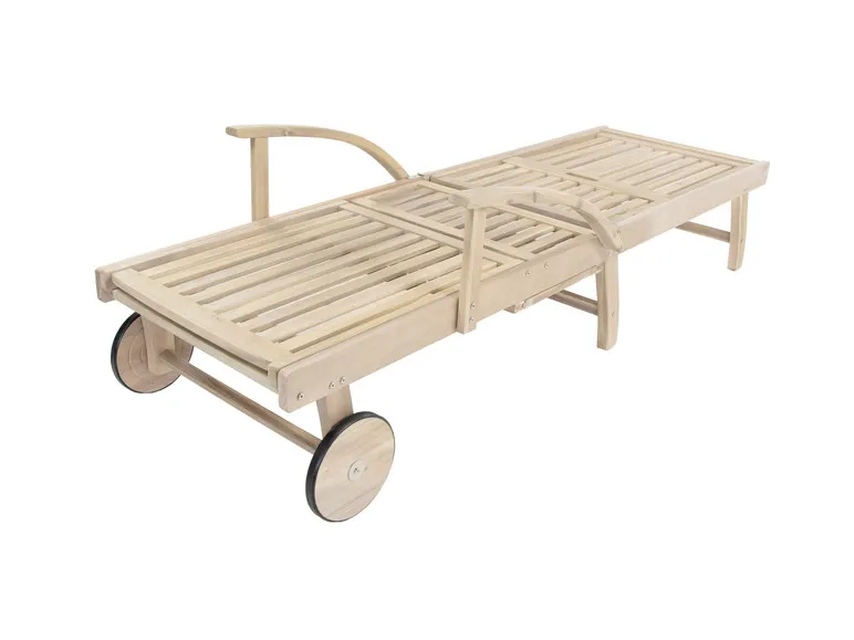 Liege »St. Tropez«, mit ausziehbaren Seitentisch