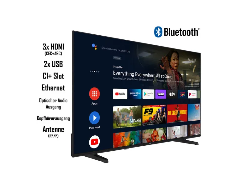 Fernseher »LT-VA3355« Android Smart TV 4K UHD