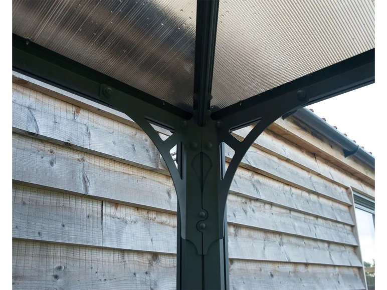 Gartenpavillon »Palermo«, pulverbeschichtetes Aluminium