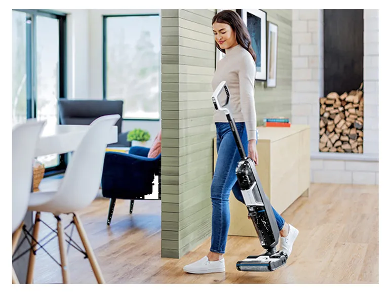 Akkustaubsauger »CrossWave F 3« Pro Black and White