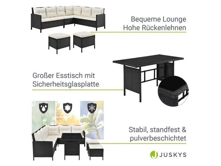 Gartenlounge »Manacor«, 4-teilig