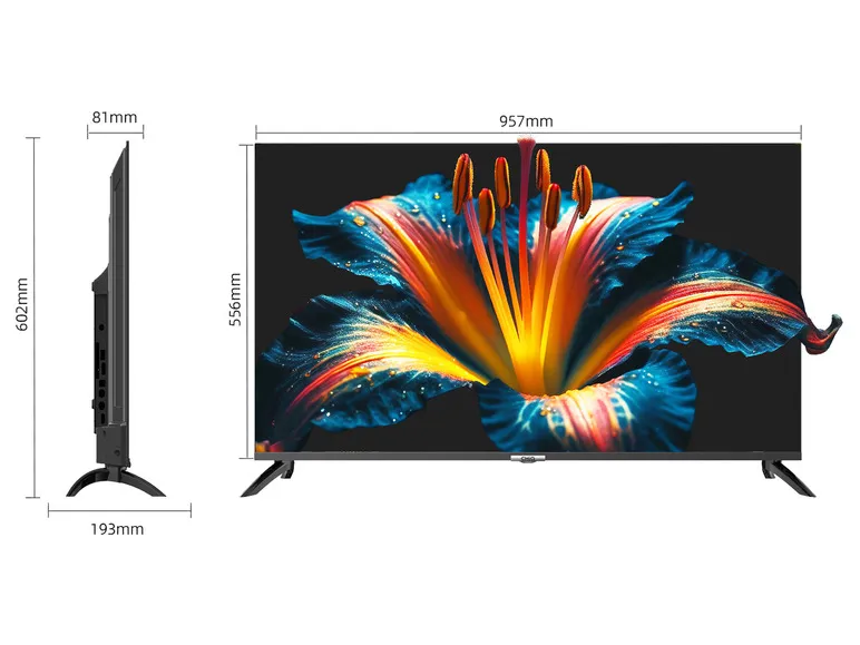 »UQM8V« Fernseher 4K UHD HDR QLED Smart Google TV