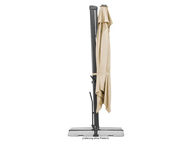 Ampelschirm »Rhodos Smart«, 300 x 300 cm, mit Kurbelsystem