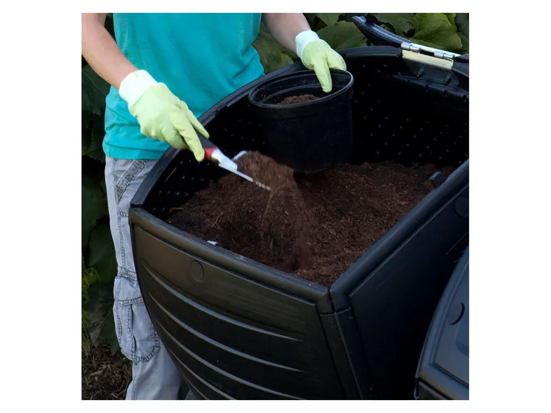 Lifetime »Kompost-Zwilling«, mit 360° drehbarer Trommeln