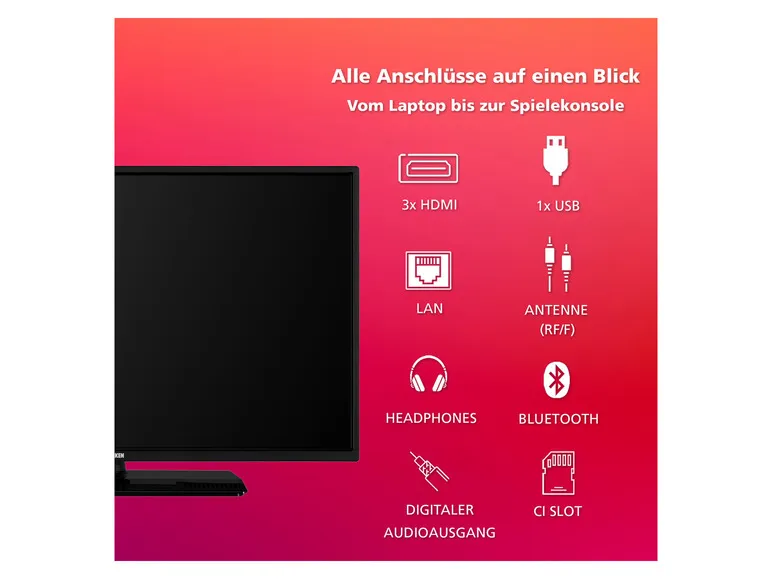Fernseher »D32H554X2CWII« Android Smart TV 32 Zoll HD-Ready