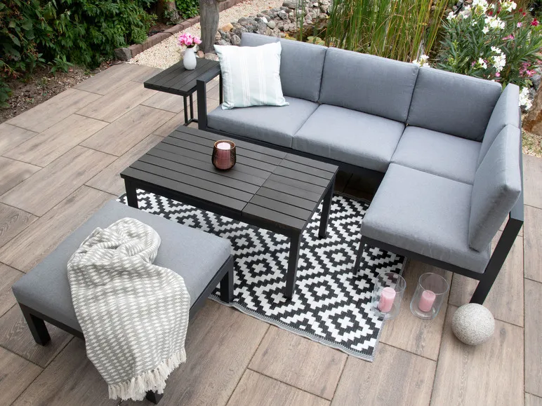 Alu-Lounge »Braga« inkl. Sitz- und Rückenkissen