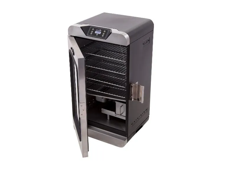 Elektro-Räucherofen, mit LED-Display und stufenloser Temperaturregelung