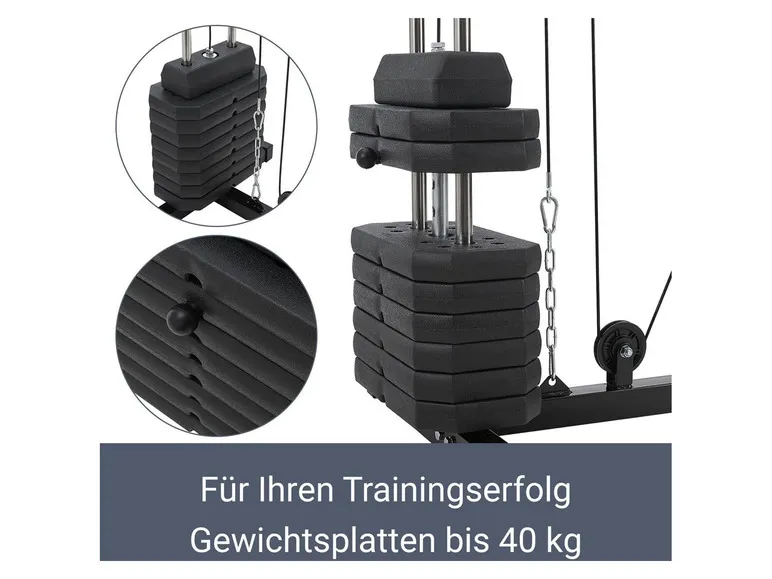 Kraftstation »ProfiGym 2000«, platzsparend