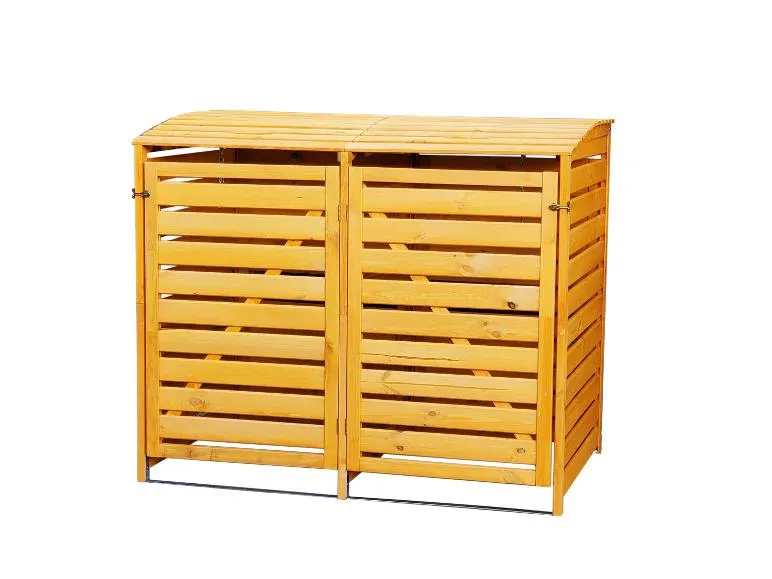 Mülltonnenbox »Vario III«, zur Verkleidung von Mülltonnen, Kiefernholz
