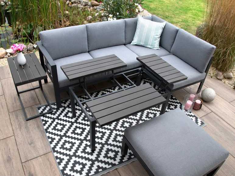 Alu-Lounge »Braga« inkl. Sitz- und Rückenkissen