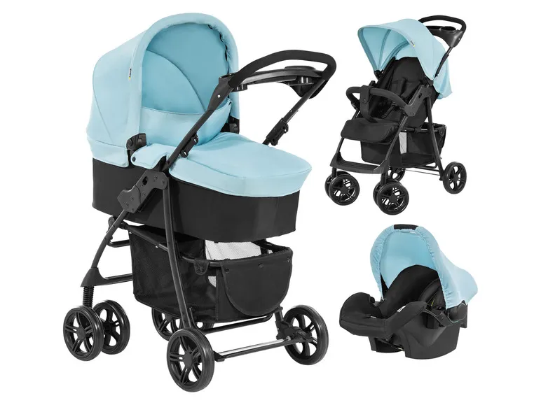 Kinderwagen »Shopper Trioset«, Babyschale, Babywanne und Sportsitz