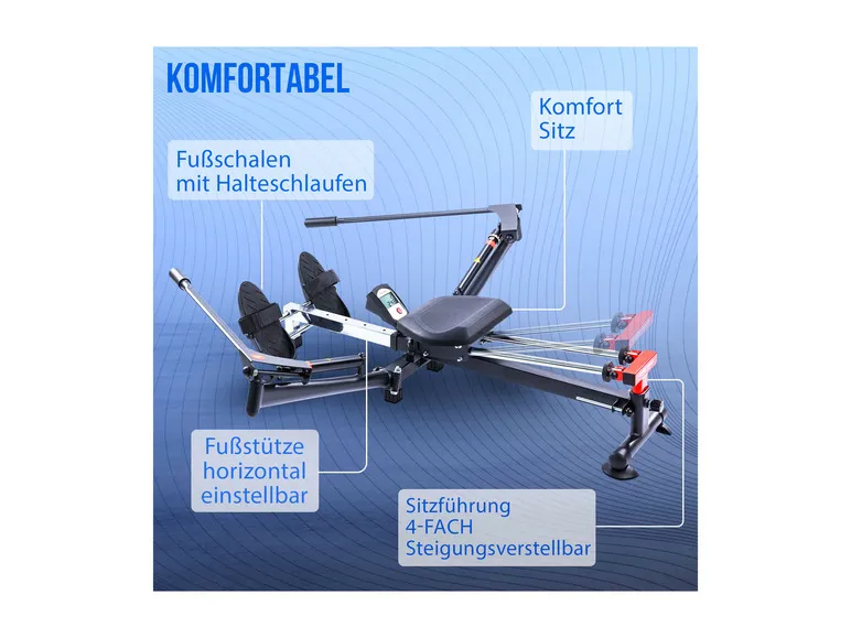 Rudergerät Accord in neuen Design