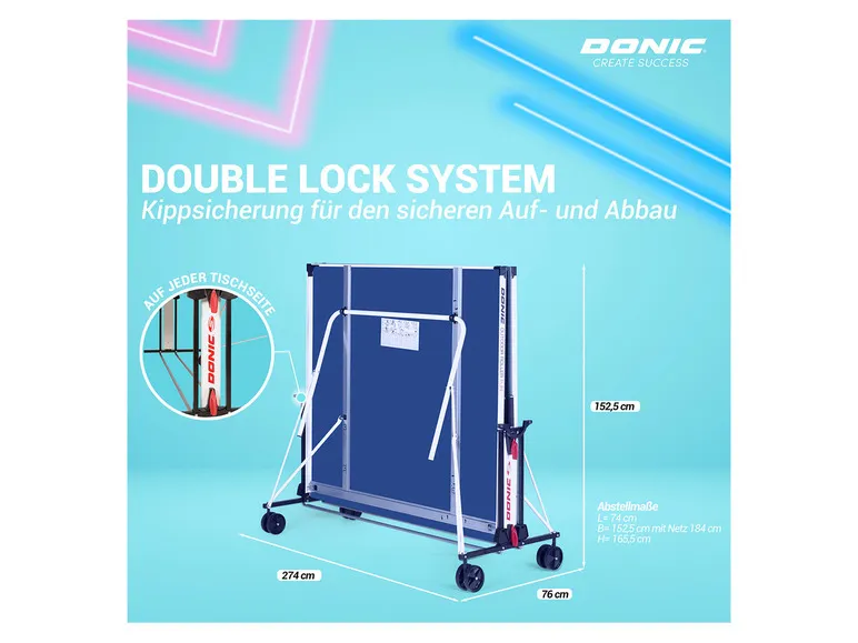 Tischtennisplatte Roller Outdoor Fun