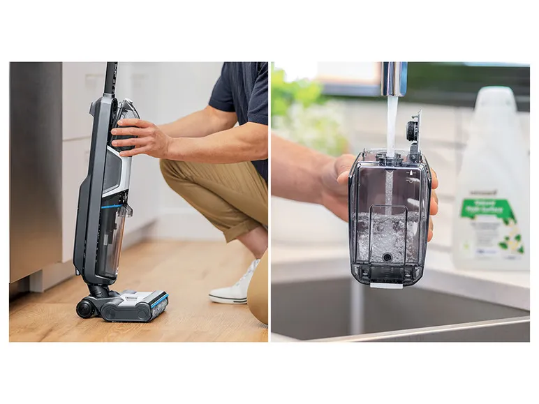 Akkustaubsauger »CrossWave F 3« Pro Black and White