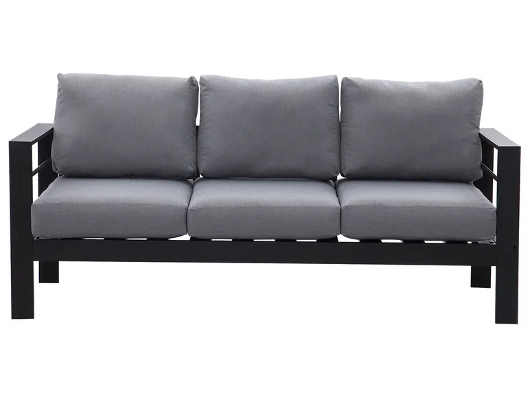 Gartenmöbel 7-Sitzer Lounge-Set Aluminium inkl. Polster