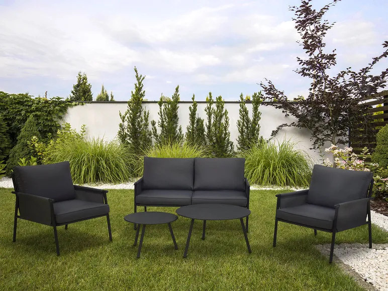 Loungeset »Textilen«, 5-teilig, aus witterungsbeständigen Material