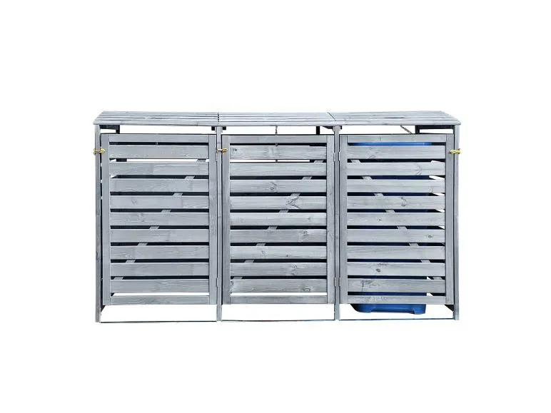 Mülltonnenbox »Vario III«, zur Verkleidung von Mülltonnen, Kiefernholz