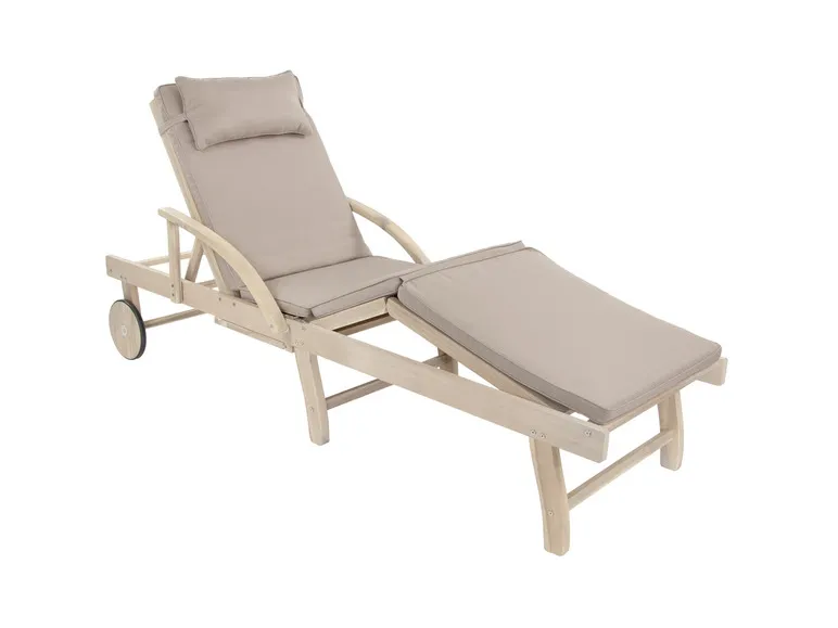 Liege »St. Tropez«, mit ausziehbaren Seitentisch