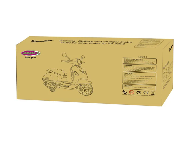 JAMARA Kinder Roller Ride-on »Vespa GTS 125«, Minimotorrad, leistungsstark, ab 3 Jahren