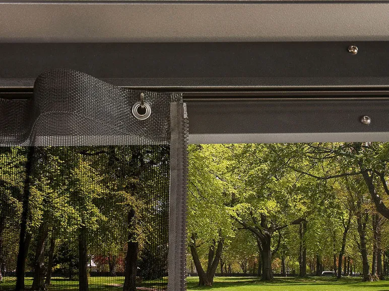 SOJAG Canada Pavillon »Messina«, aus Aluminium, Stahldach mit Lüftung, inkl. Fliegengitter