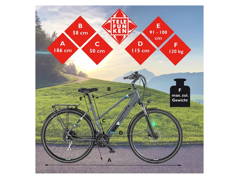 E-Bike Trekkingrad »XC940 Expedition«, 28 Zoll