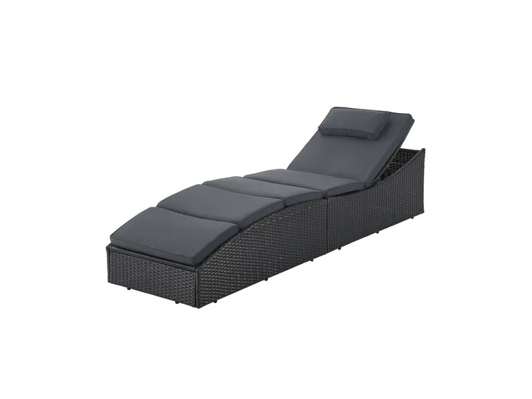 Faltbare Sonnenliege »Lamia«, in Rattanoptik