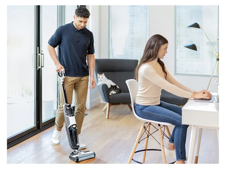 Akkustaubsauger »CrossWave F 3« Pro Black and White