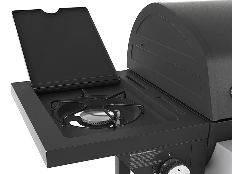 Kombigrill Gas und Holzkohle