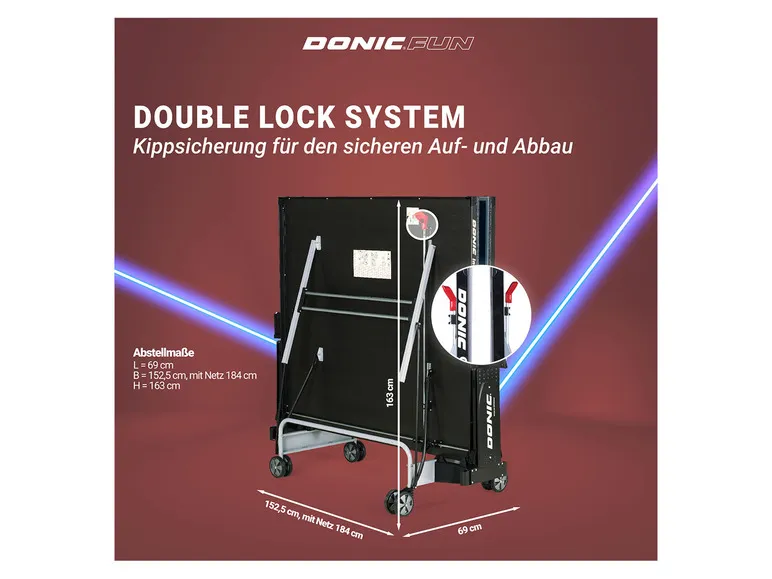 Tischtennisplatte Roller Indoor 800