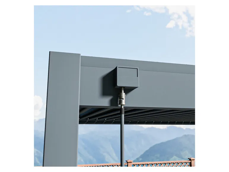 Pavillon »Trumpf«, mit verschließbaren Stahl-Lamellen