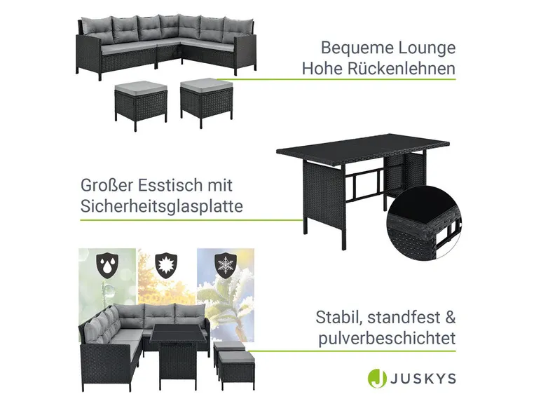 Gartenlounge »Manacor«, 4-teilig