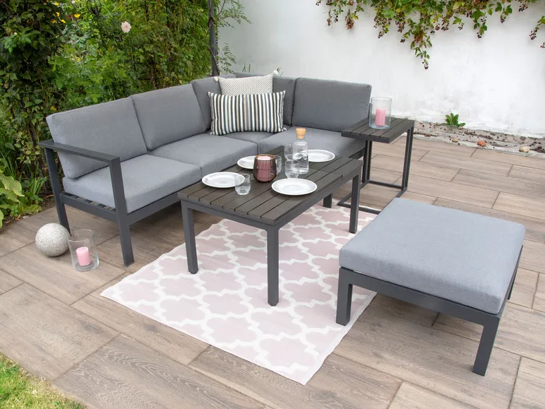 Alu-Lounge »Braga« inkl. Sitz- und Rückenkissen