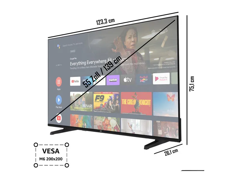 Fernseher »LT-VA3355« Android Smart TV 4K UHD