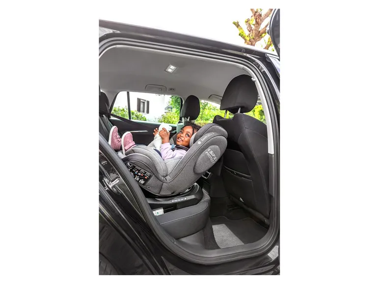 Autokindersitz »Swift360 S«, 360-Grad-Drehfunktion, grau
