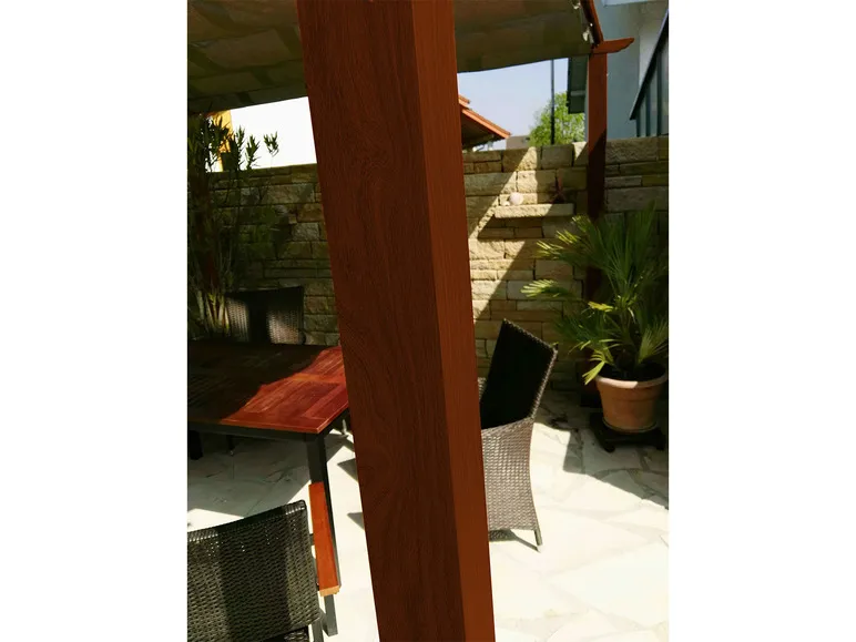 Alu Pavillon »Florida/Florenz« mit Sonnensegel