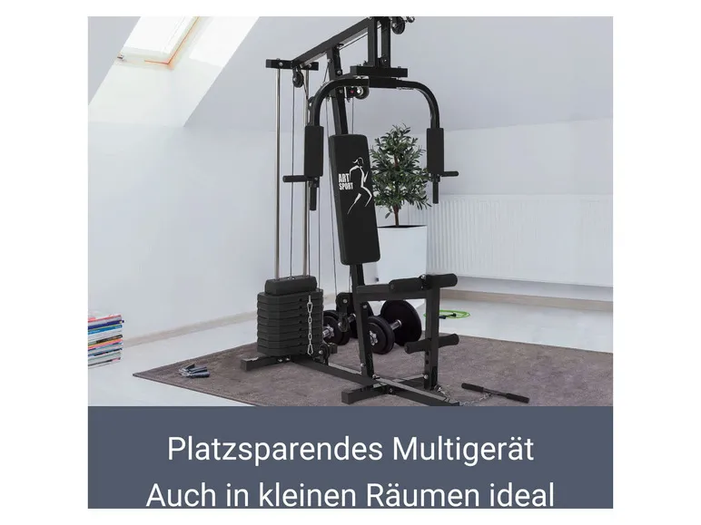 Kraftstation »ProfiGym 2000«, platzsparend