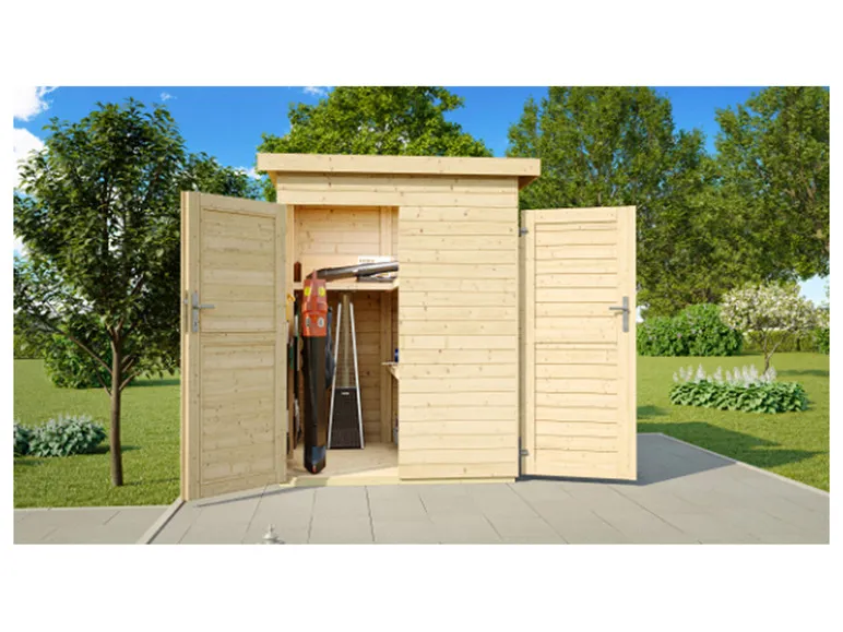Gartenschrank »Q 415«, aus Fichtenholz, 152 x 152 x 205 cm