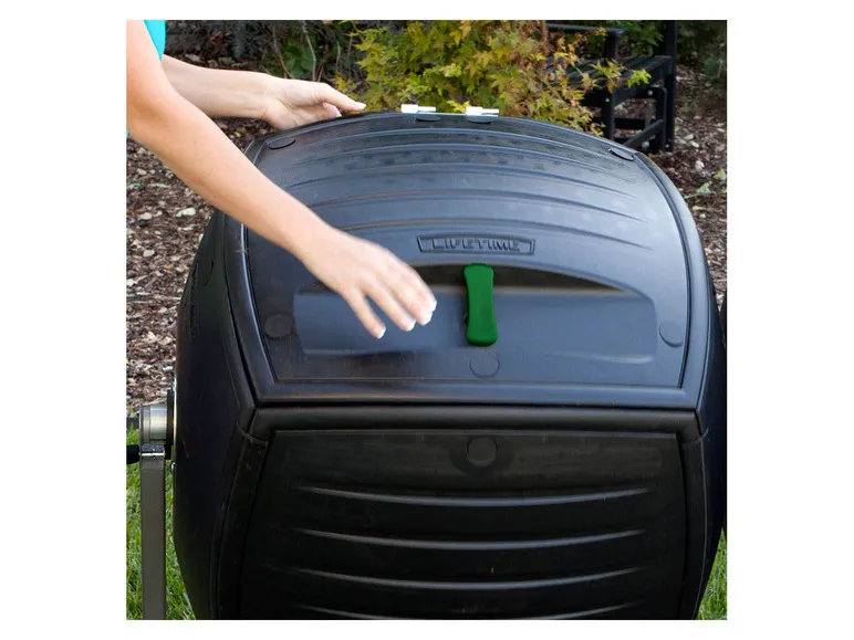 Lifetime »Kompost-Zwilling«, mit 360° drehbarer Trommeln