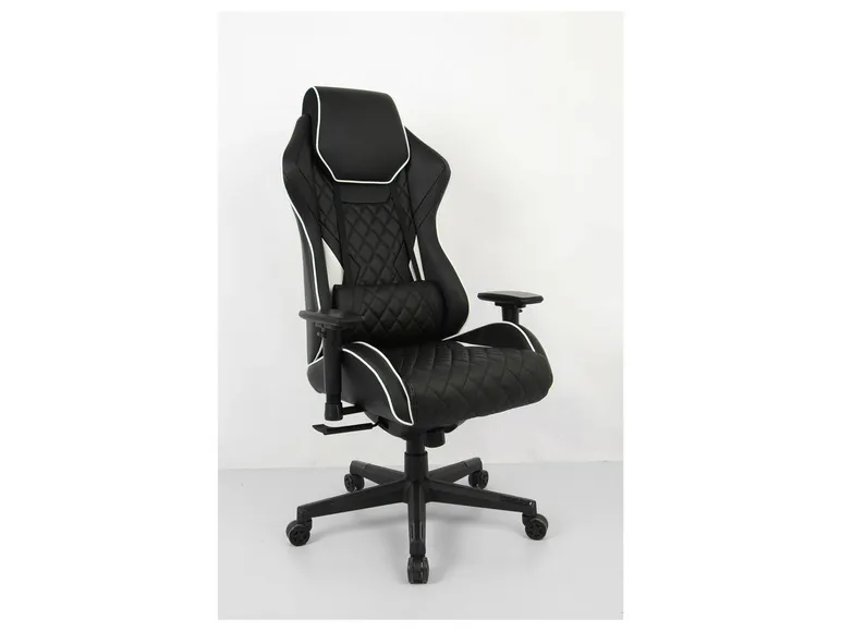 Highend Gaming Stuhl, mit adaptiver Rückenlehne