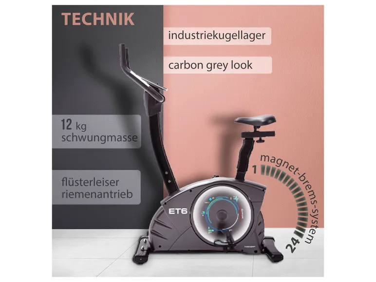 Ergometer »ET« 6 inkl. Pulsmessgurt